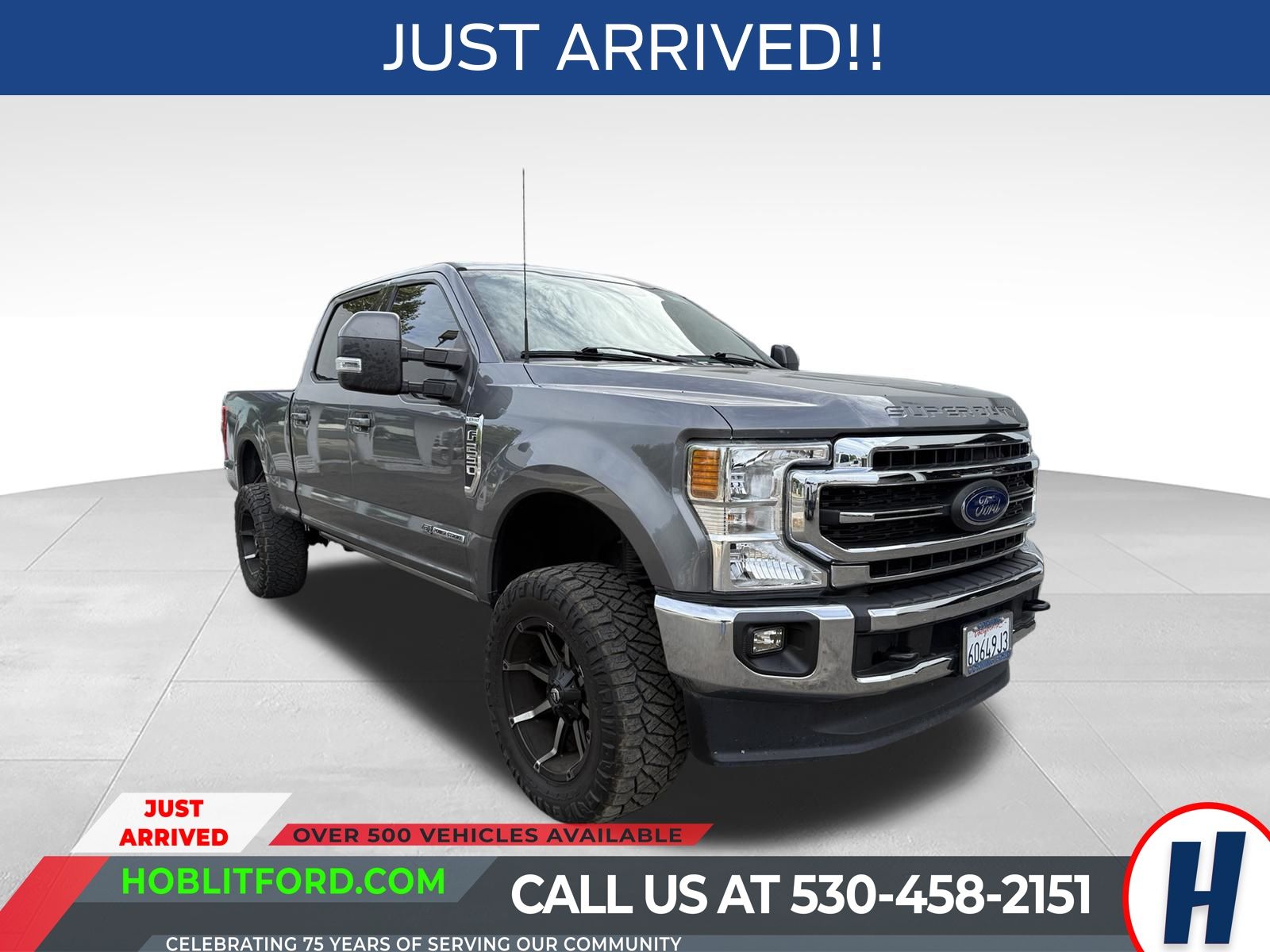 Carbonized Gray Metallic 2022 Ford F-250 Super Duty Pickup Truck Four-Wheel Drive Automatic