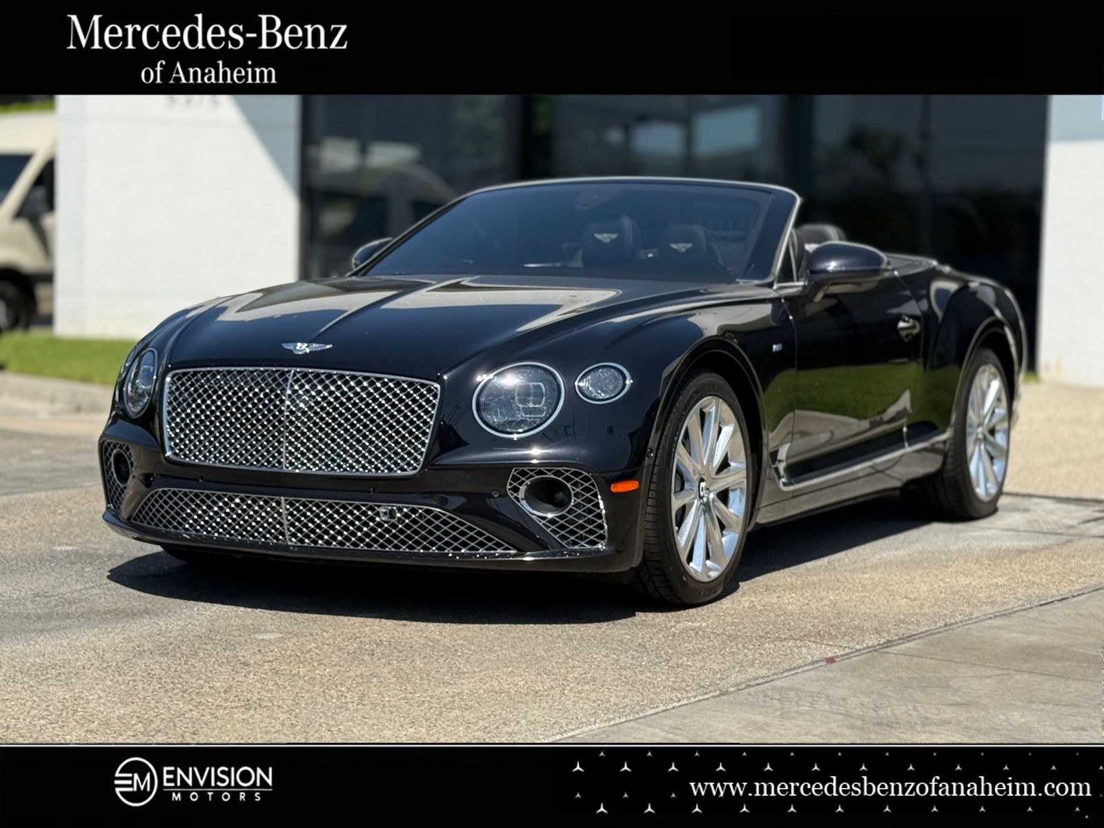 Onyx 2021 Bentley Continental GTC V8 AWD Convertible All-Wheel Drive 8-Speed Dual Clutch