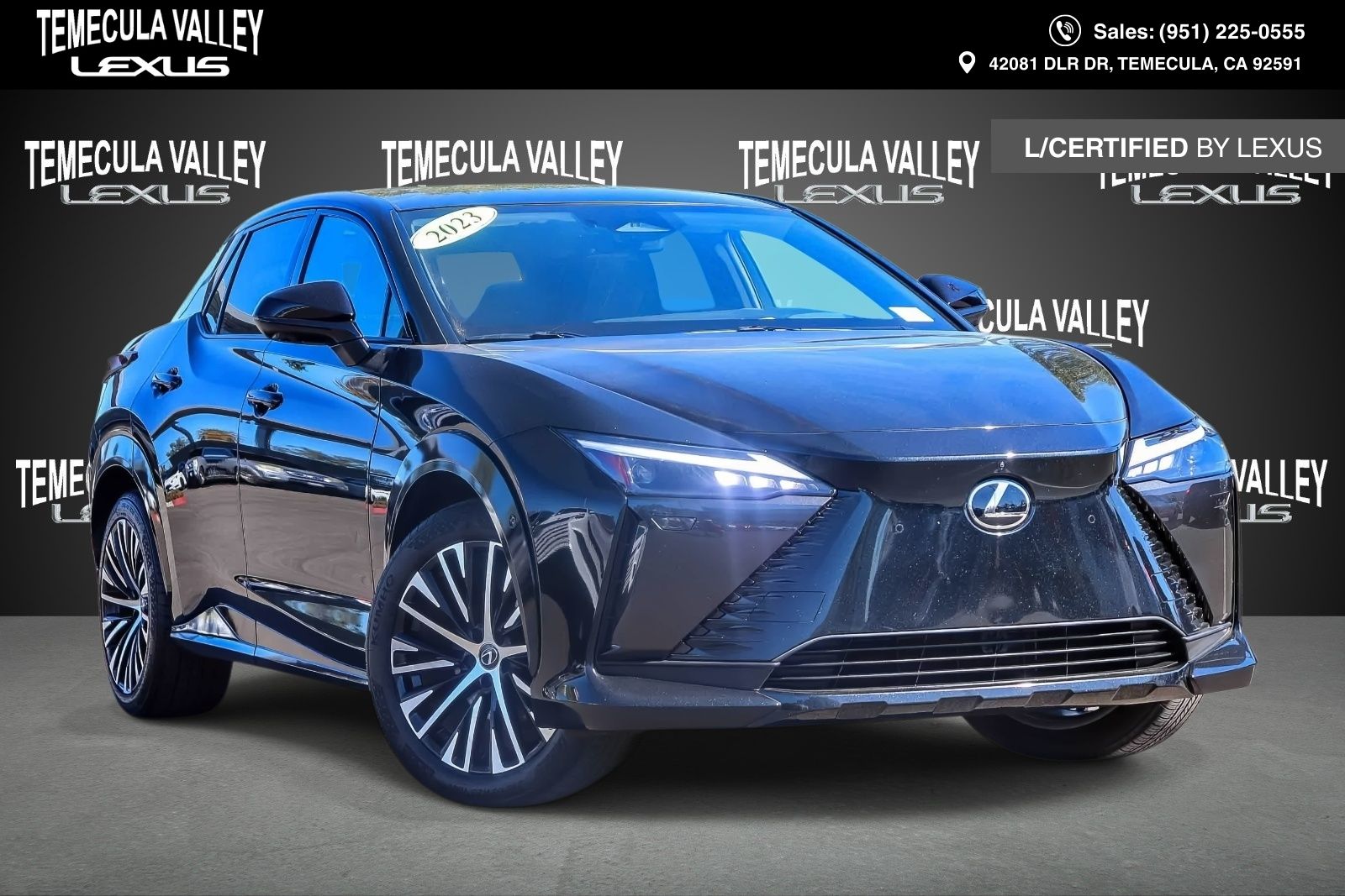 Black (Caviar) 2023 Lexus RZ SUV / Crossover All-Wheel Drive Automatic