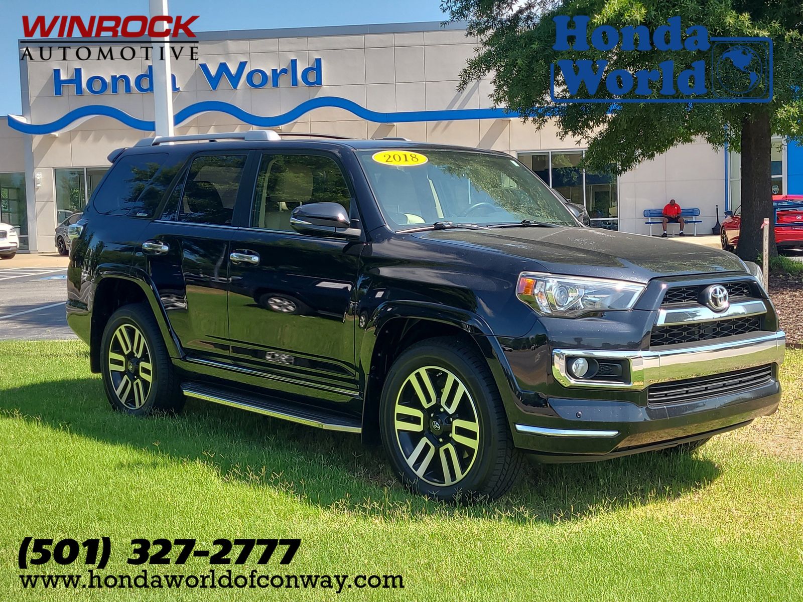 Midnight Black Metallic 2018 Toyota 4Runner Limited AWD SUV / Crossover All-Wheel Drive 5-Speed Automatic Overdrive