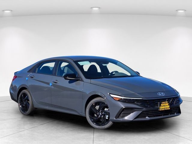 Ecotronic Gray 2026 Hyundai Elantra SEL Sport FWD Sedan Front-Wheel Drive Continuously Variable Transmission