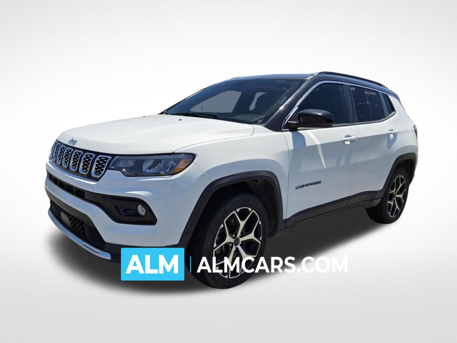 Bright White Clearcoat 2025 Jeep Compass Limited 4WD SUV / Crossover Four-Wheel Drive 8-Speed Automatic