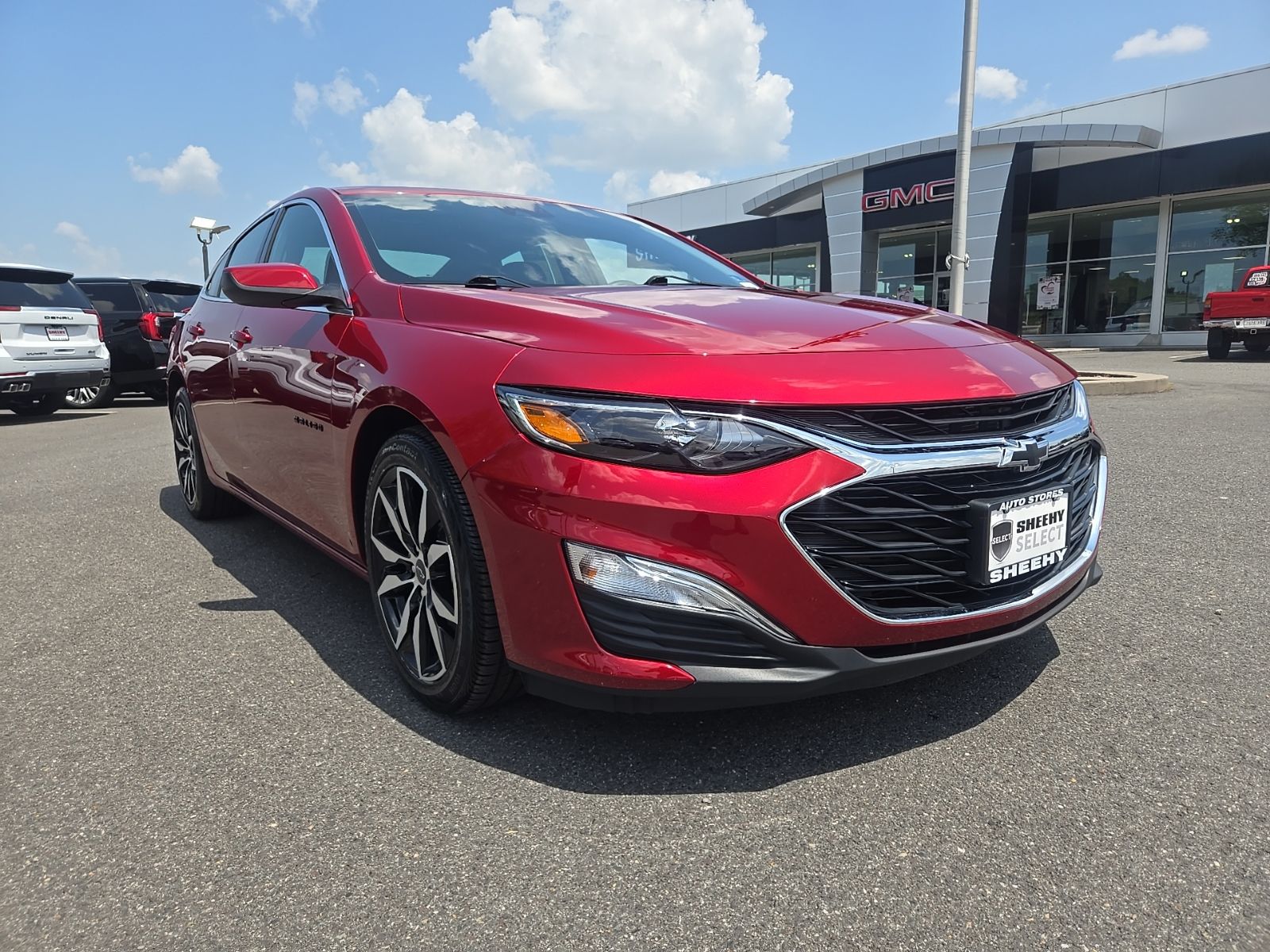 Radiant Red Tintcoat 2023 Chevrolet Malibu Sedan Front-Wheel Drive Continuously Variable Transmission