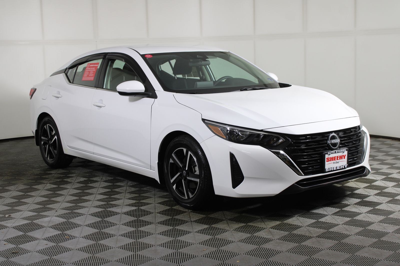 White (Fresh Powder) 2024 Nissan Sentra Sedan Front-Wheel Drive Continuously Variable Transmission