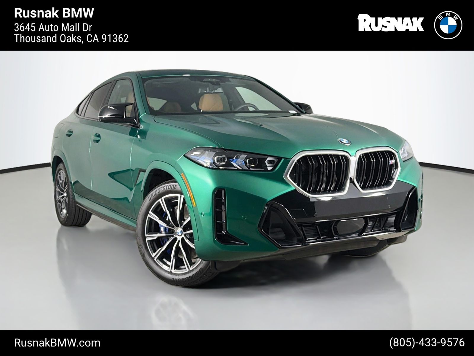 Isle of Man Green Metallic 2027 BMW X6 SUV / Crossover All-Wheel Drive 8-Speed Automatic