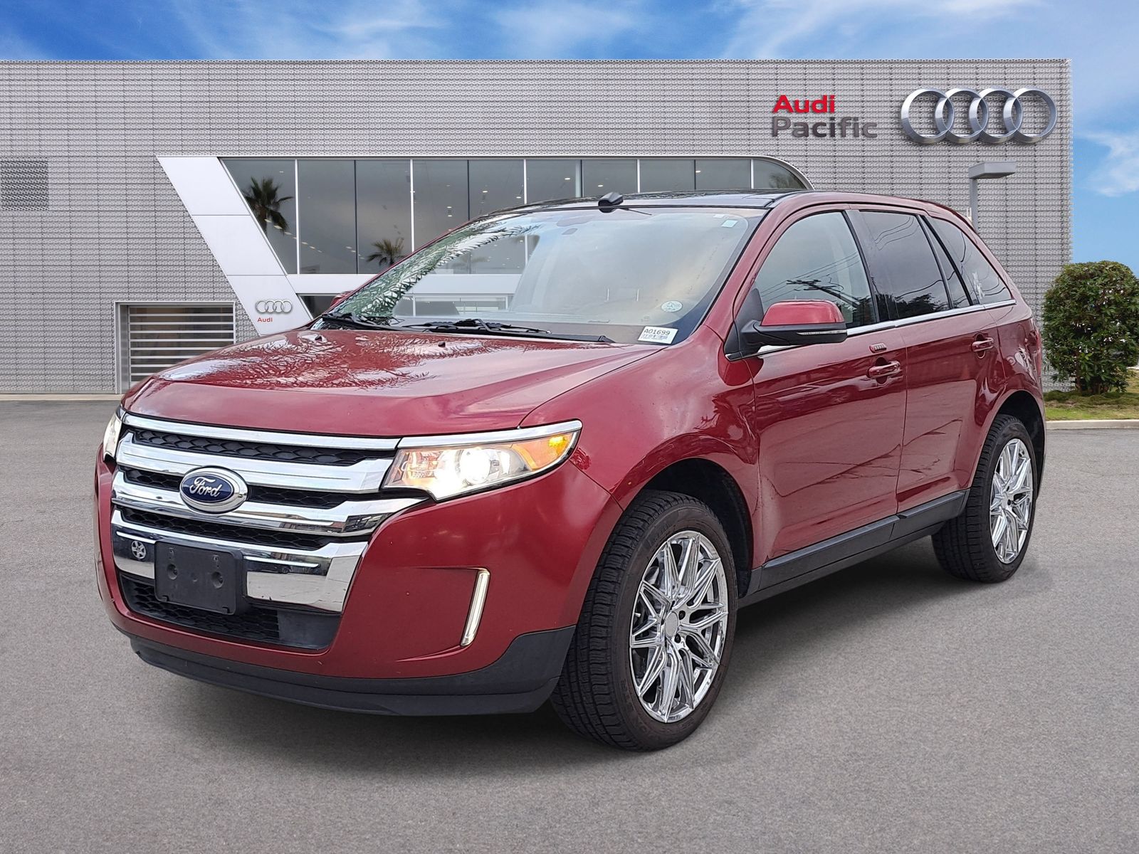 Ruby Red Metallic 2013 Ford Edge SUV / Crossover All-Wheel Drive 6-Speed Automatic