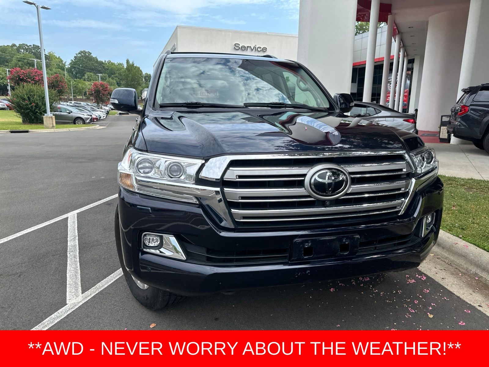Blue Onyx Pearl 2019 Toyota Land Cruiser SUV / Crossover All-Wheel Drive 8-Speed Automatic
