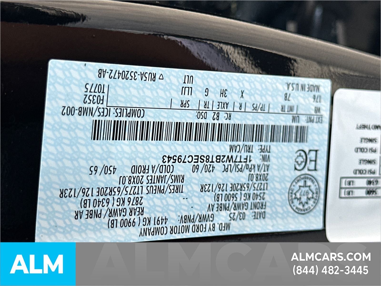 Used 2025 Black Ford Platinum image 35