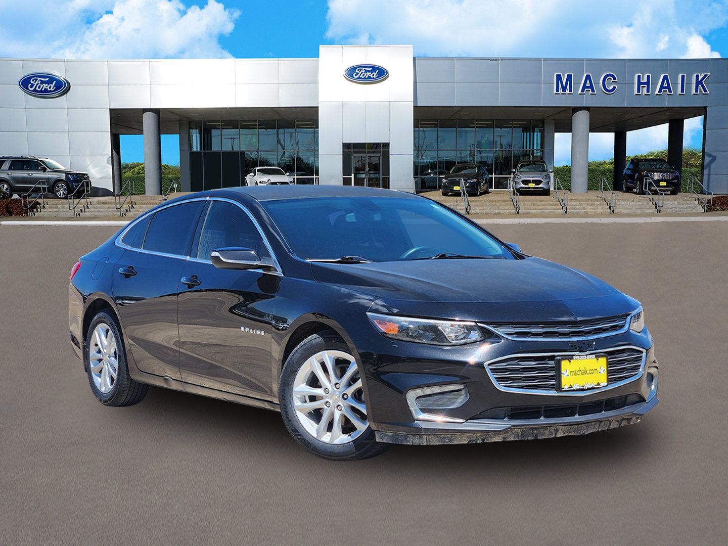 Mosaic Black Metallic 2017 Chevrolet Malibu Sedan Front-Wheel Drive 6-Speed Automatic