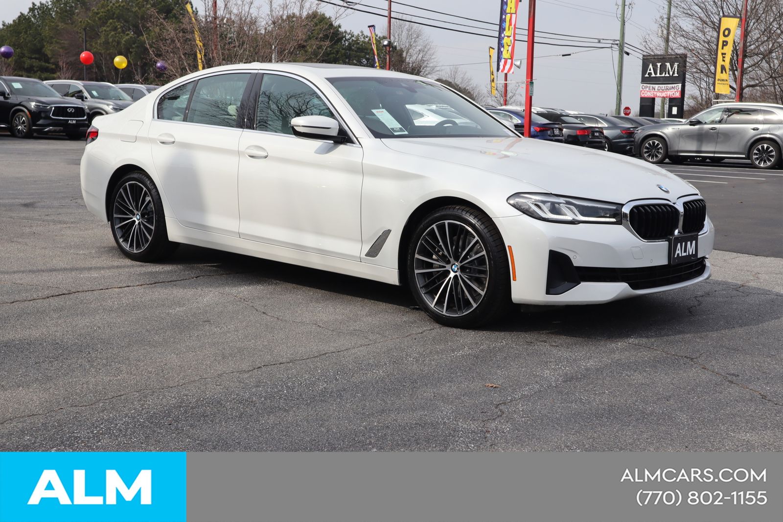Used 2023 White BMW 540i xDrive image 5