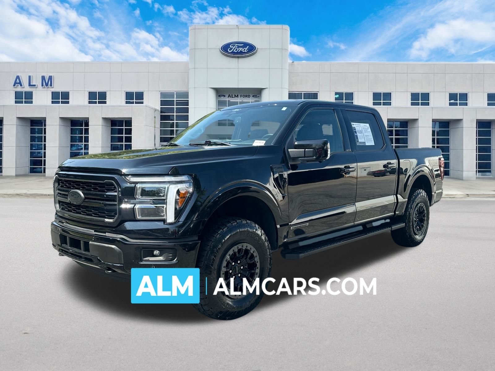 Black Metallic 2025 Ford F-150 Pickup Truck Four-Wheel Drive Automatic