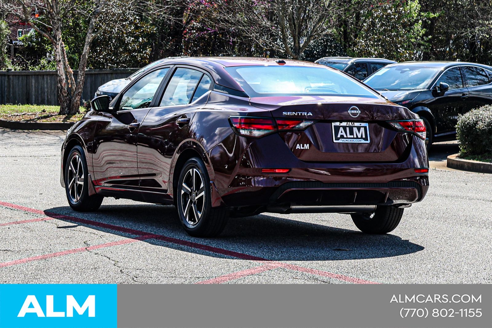 Used 2025 Red Nissan SV image 8