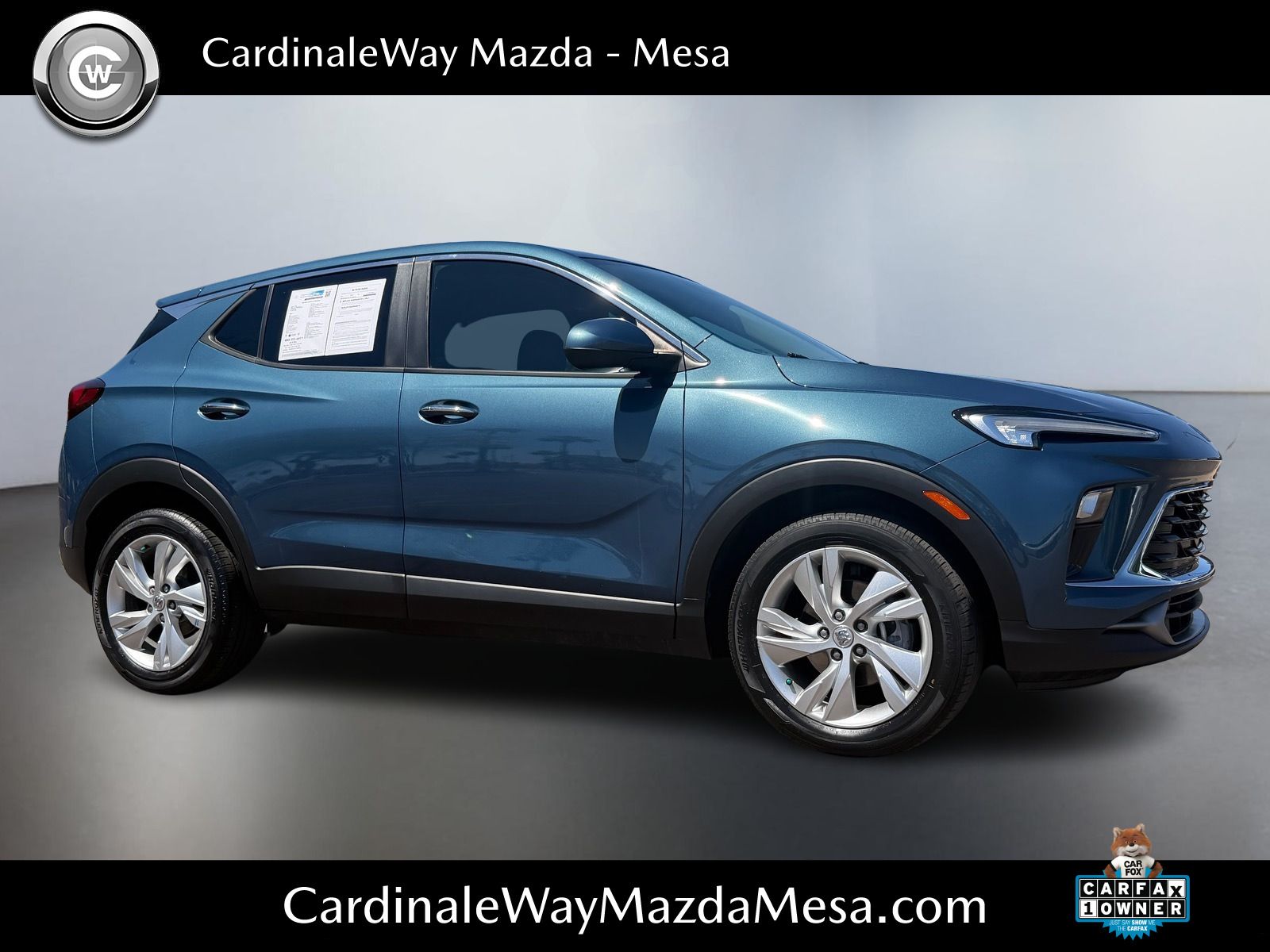 Ocean Blue Metallic 2024 Buick Encore GX Preferred FWD SUV / Crossover Front-Wheel Drive Continuously Variable Transmission