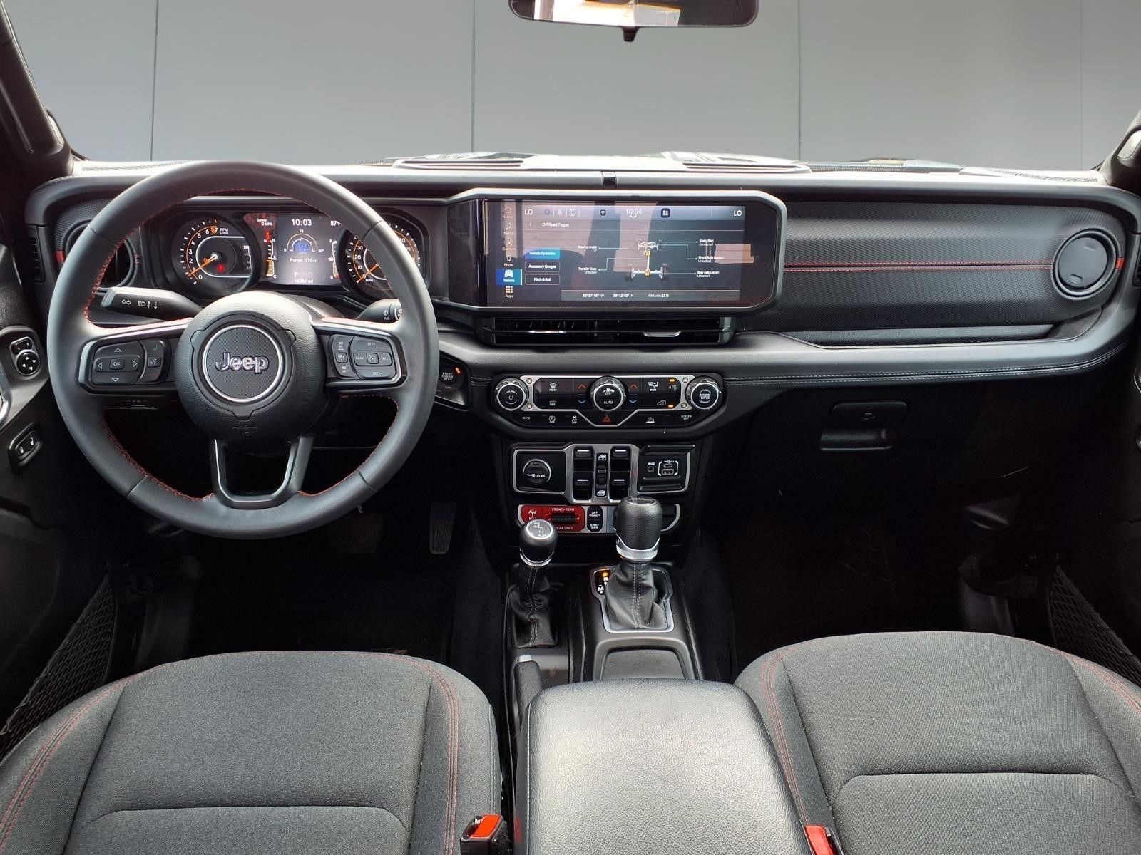 2024 Jeep Gladiator Rubicon Black at DeMontrond Auto Country