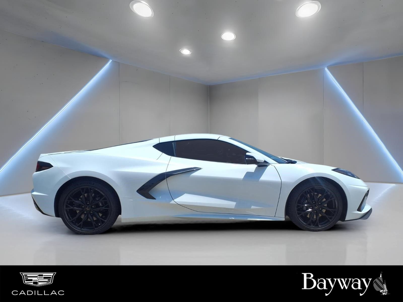 2025 Chevrolet Corvette Stingray White at DeMontrond Gulf Freeway