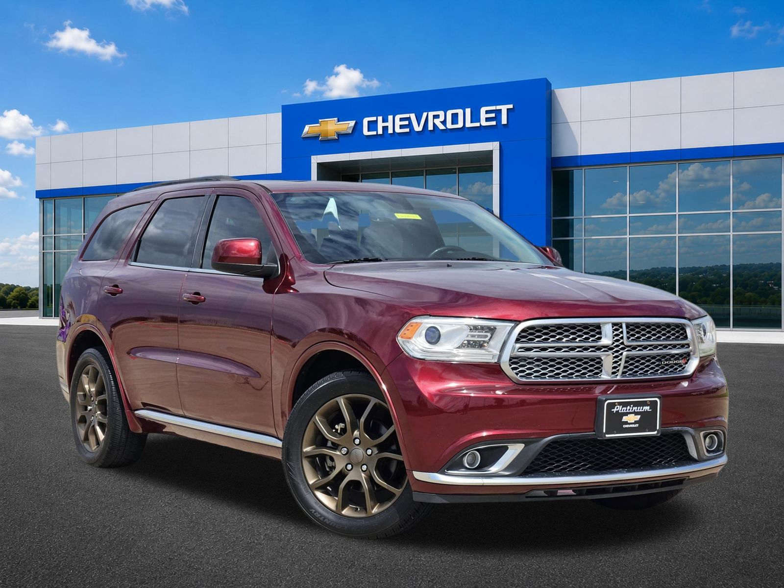 Octane Red Pearlcoat 2018 Dodge Durango SUV / Crossover Rear-Wheel Drive 8-Speed Automatic