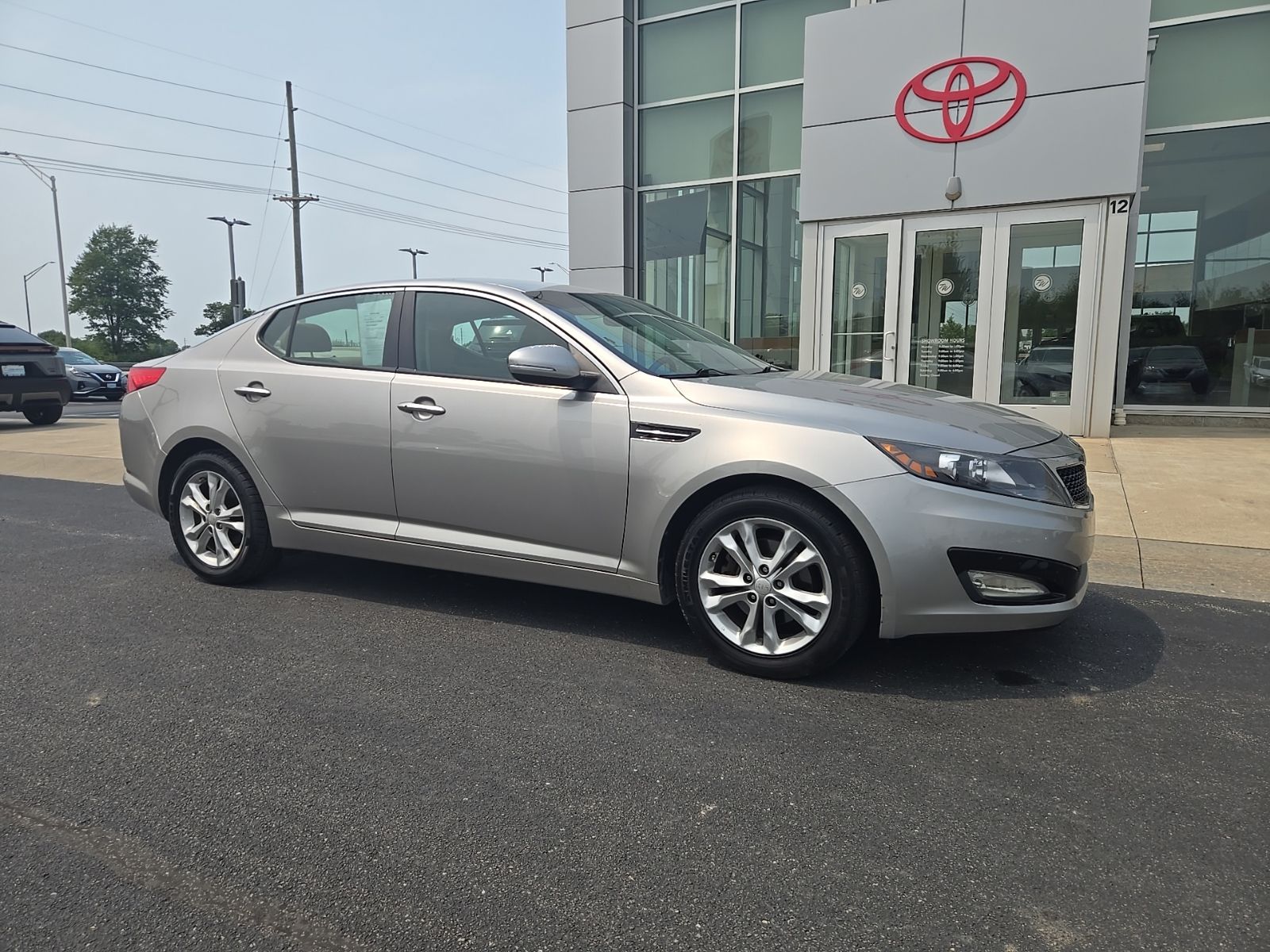 Used 2013 Kia Optima EX with VIN 5XXGN4A78DG219571 for sale in Whitestown, IN