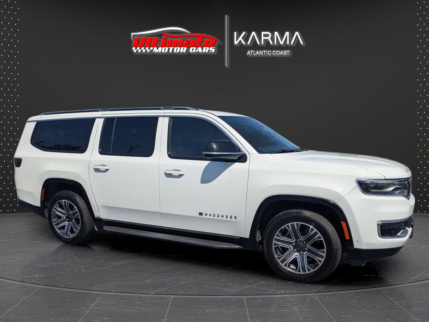 Bright White Clearcoat 2024 Jeep Wagoneer L Series II RWD SUV / Crossover 4X2 8-Speed Automatic