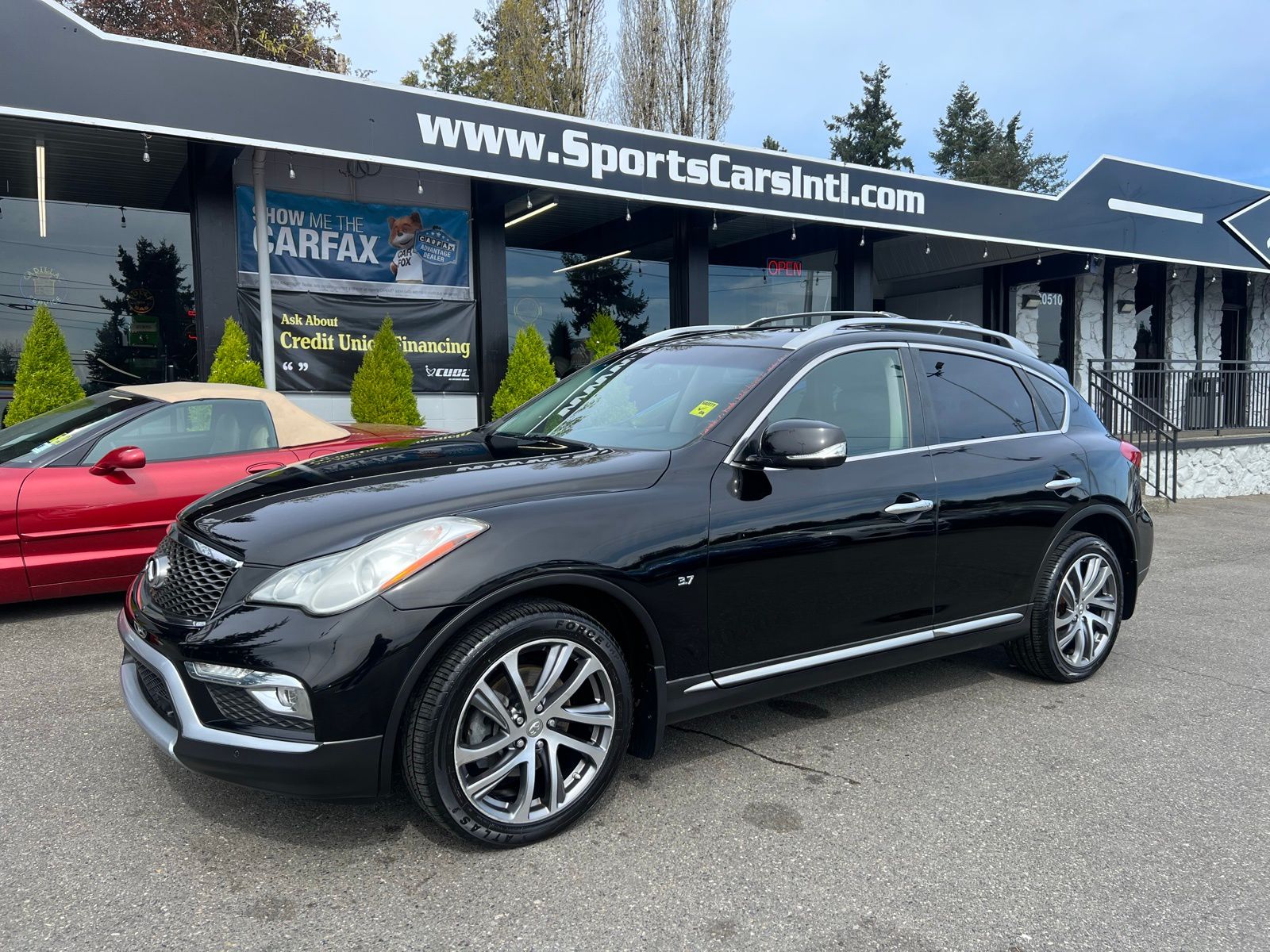 Black Obsidian 2016 INFINITI QX50 SUV / Crossover All-Wheel Drive 7-Speed Automatic