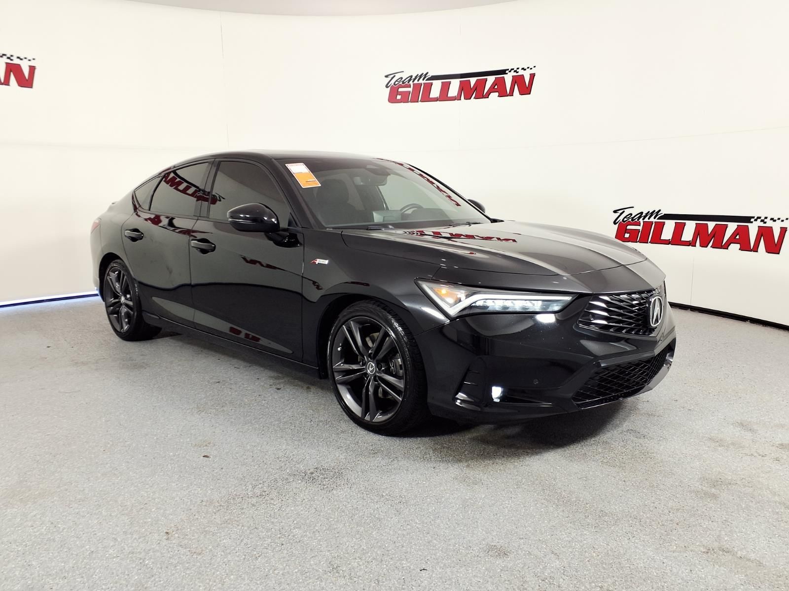 Majestic Black Pearl 2024 Acura Integra FWD with Technology and A-SPEC Package Sedan Front-Wheel Drive Continuously Variable Transmission