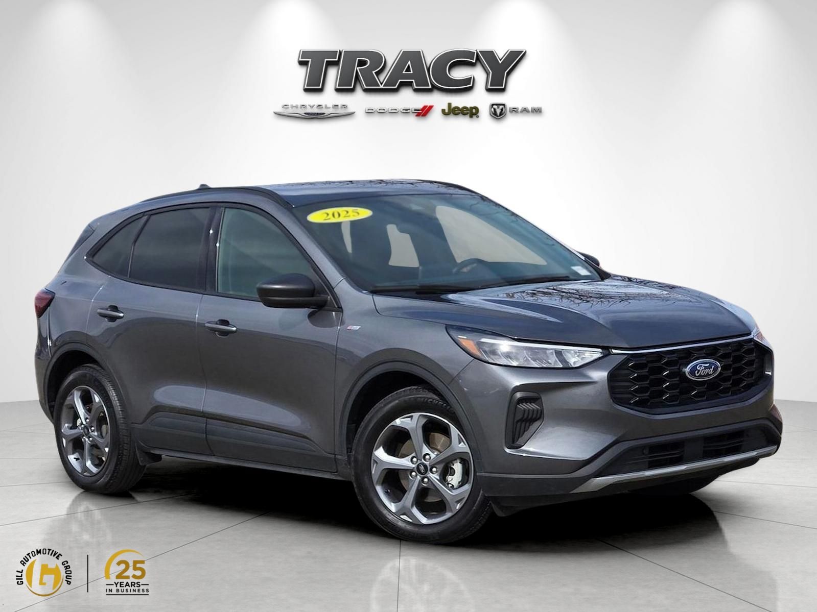 Gray Metallic 2025 Ford Escape SUV / Crossover Front-Wheel Drive 8-Speed Automatic