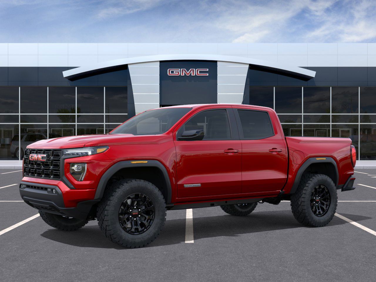 2026 GMC Canyon Elevation Red at Ross Downing Buick GMC