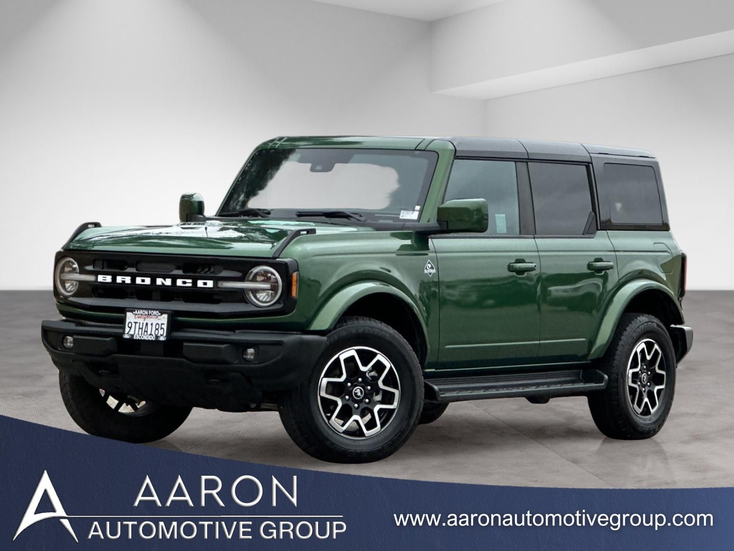 Green Metallic 2025 Ford Bronco SUV / Crossover Four-Wheel Drive Automatic