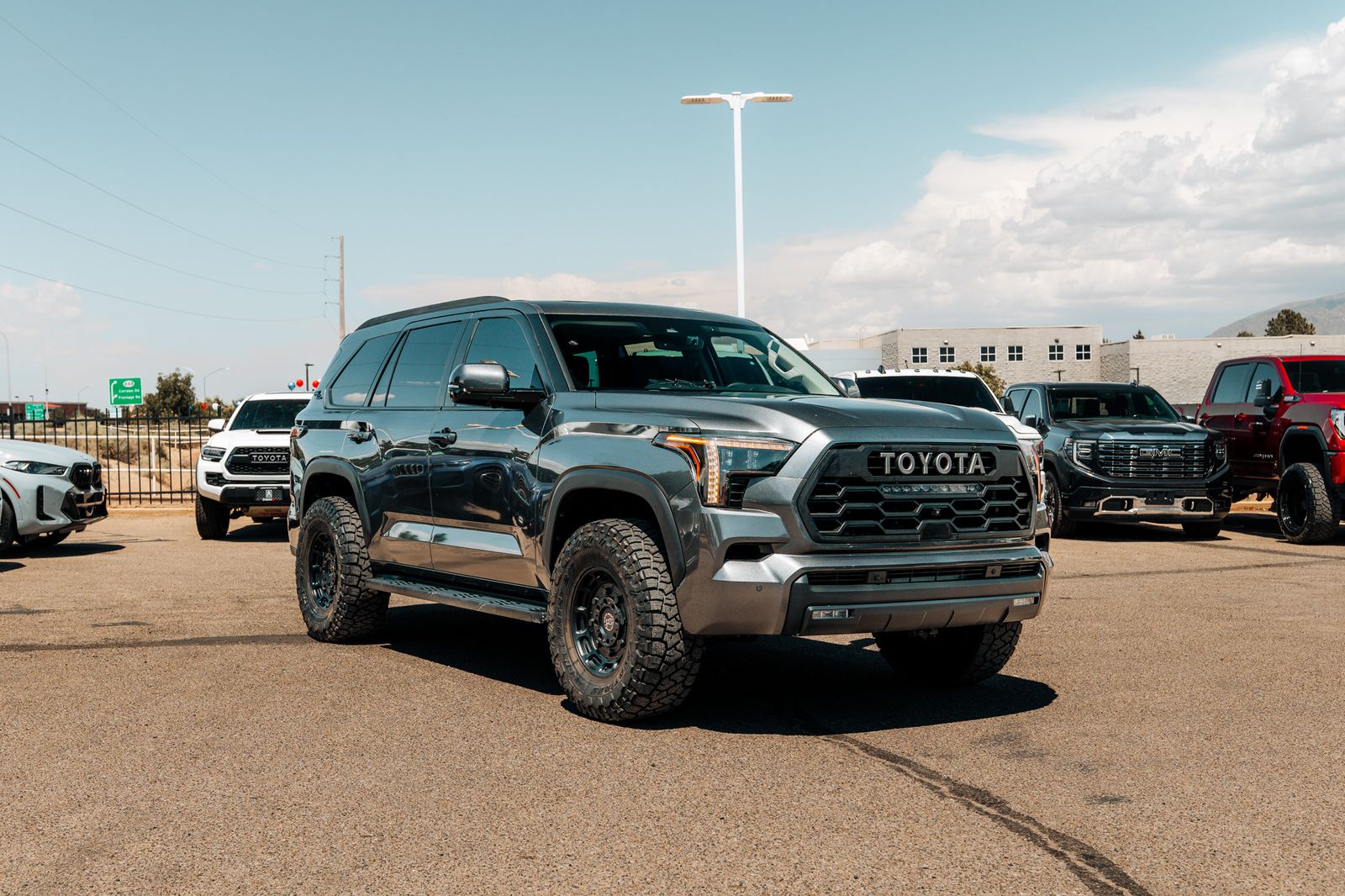 Magnetic Gray Metallic 2024 Toyota Sequoia SUV / Crossover Four-Wheel Drive Automatic