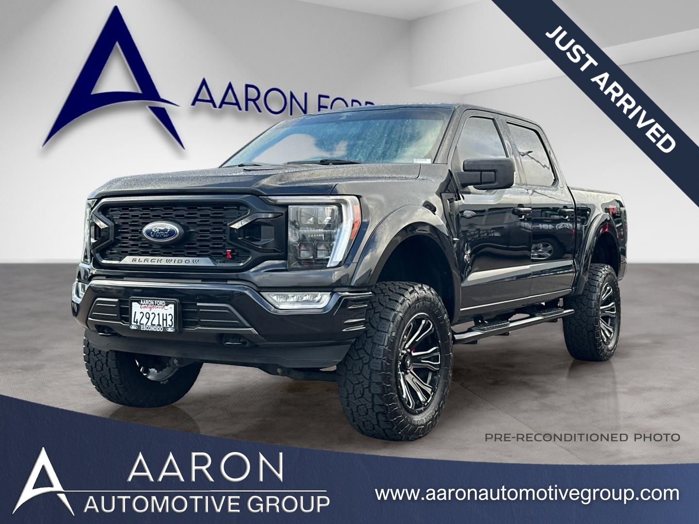 Black 2021 Ford F-150 XLT SuperCrew 4WD Pickup Truck Four-Wheel Drive Automatic