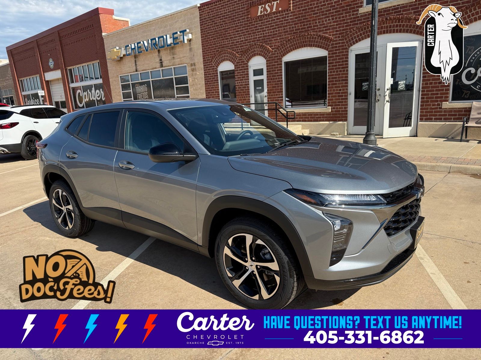 Sterling Gray Metallic 2026 Chevrolet Trax SUV / Crossover Front-Wheel Drive 6-Speed Automatic