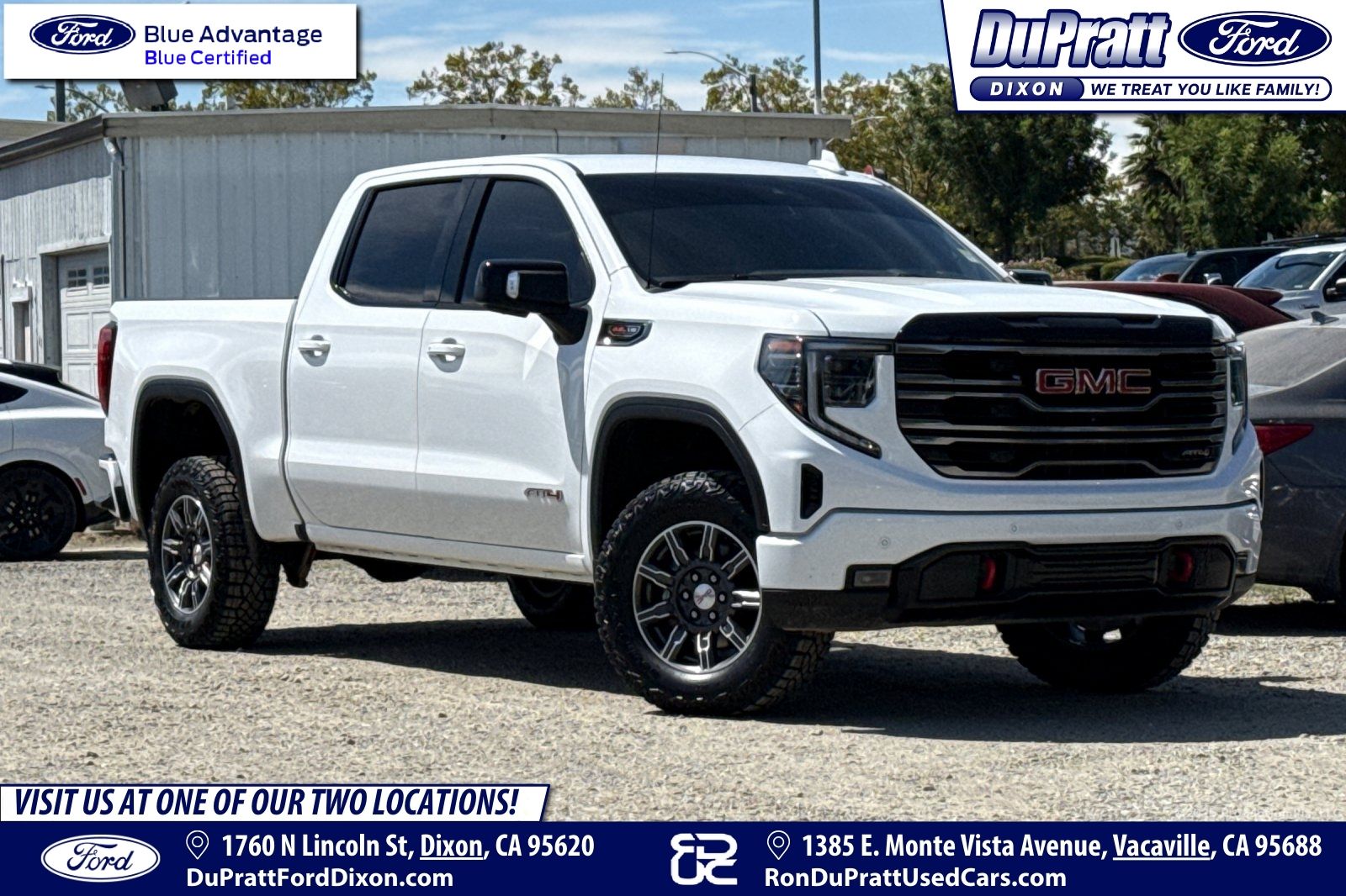 Summit White 2025 GMC Sierra 1500 Pickup Truck Four-Wheel Drive Automatic