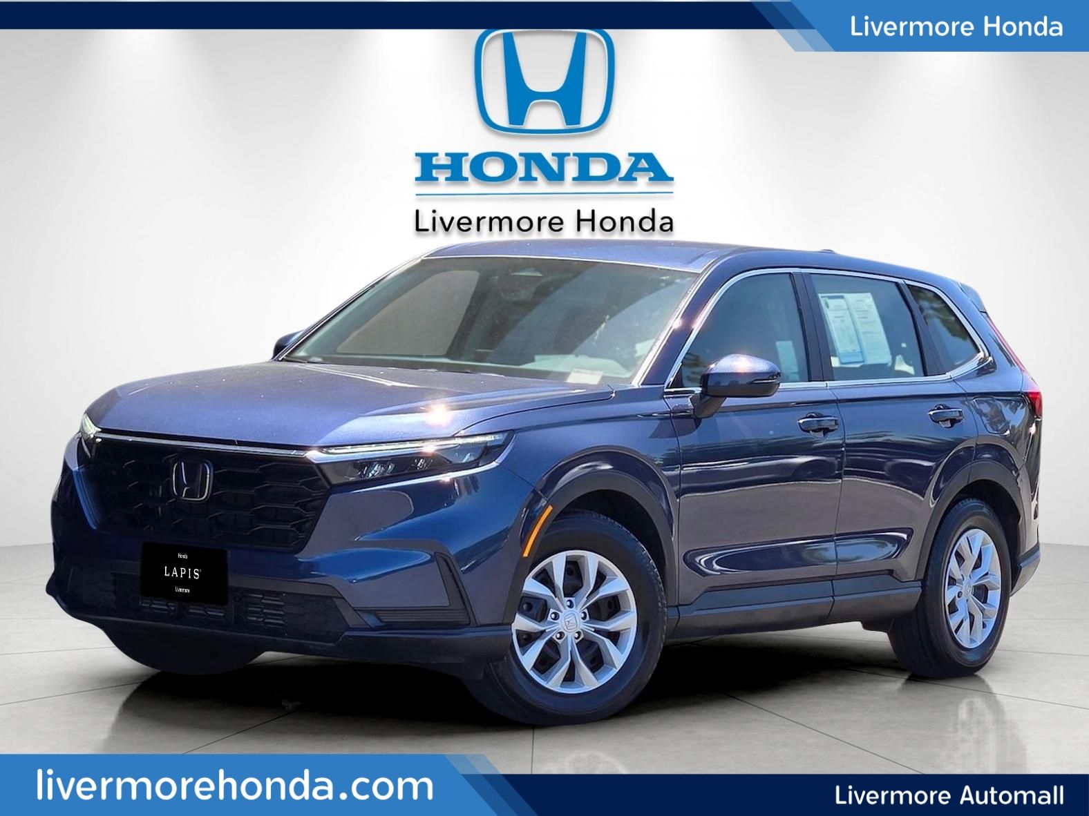 Blue Metallic 2024 Honda CR-V SUV / Crossover Front-Wheel Drive Continuously Variable Transmission