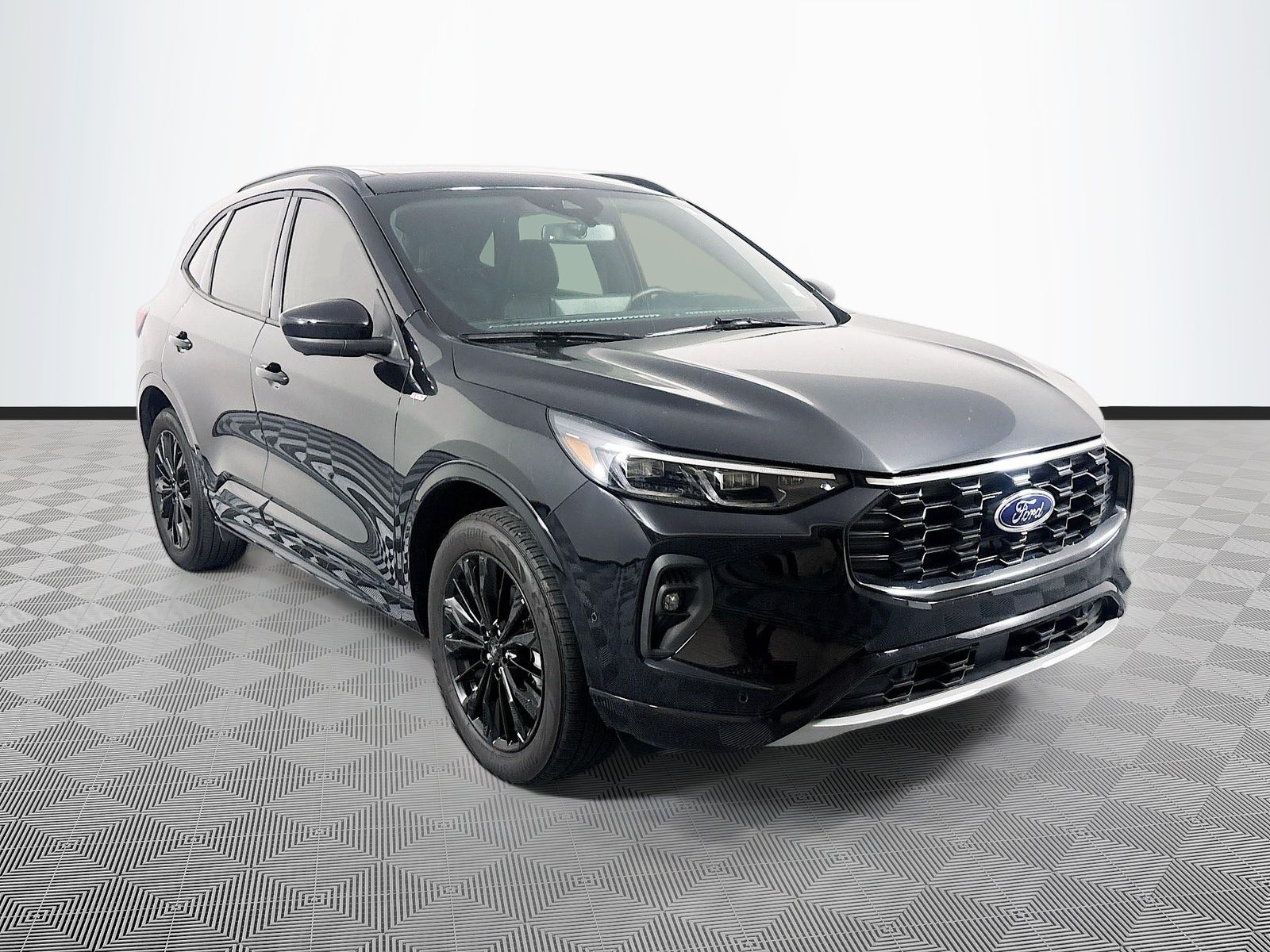 Black Metallic 2024 Ford Escape ST-Line Elite AWD SUV / Crossover All-Wheel Drive 8-Speed Automatic