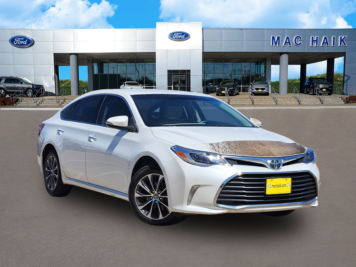 White (Blizzard Pearl) 2016 Toyota Avalon Sedan Front-Wheel Drive 6-Speed Automatic