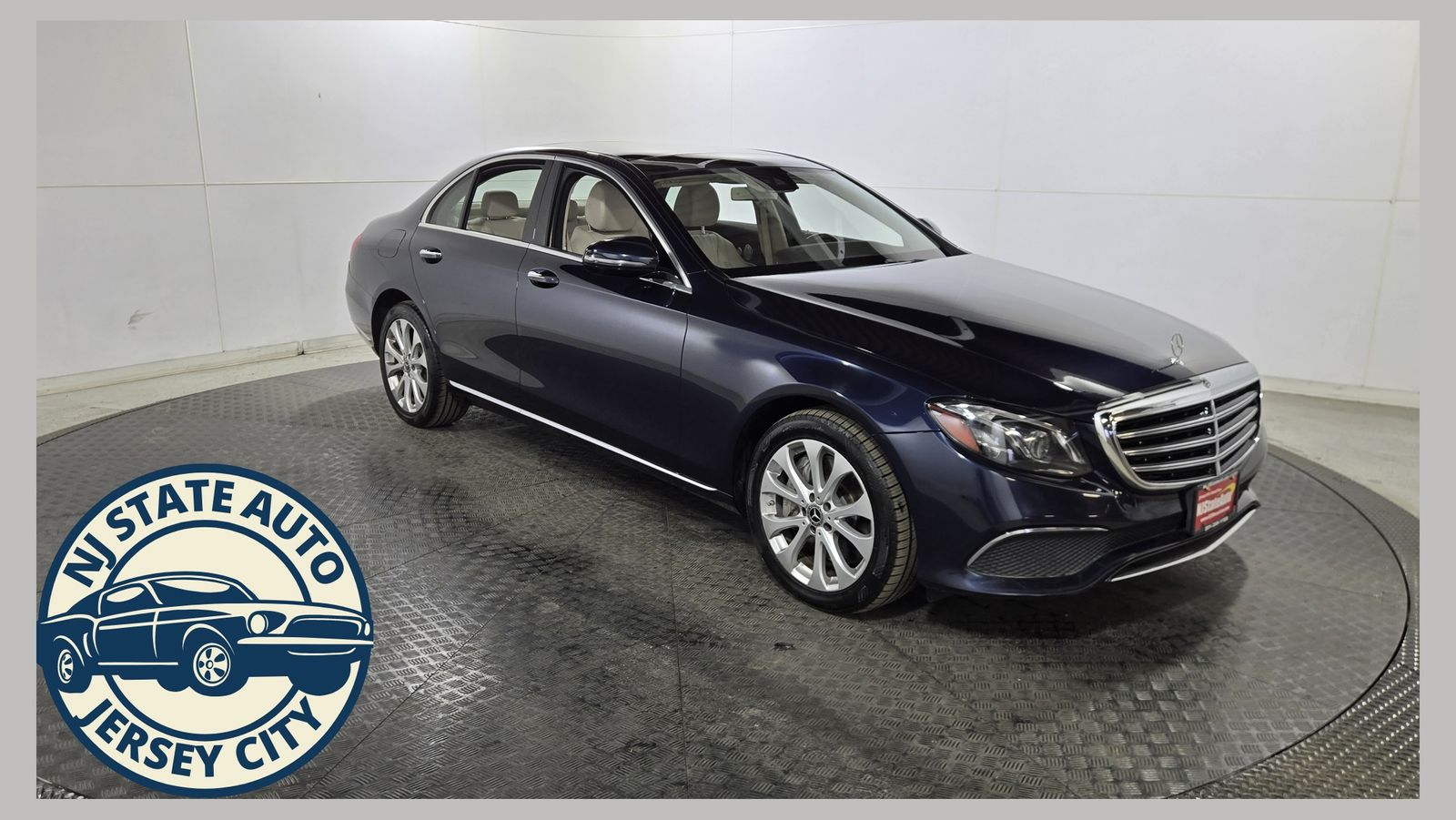 Blue 2019 Mercedes-Benz E-Class Sedan All-Wheel Drive 9-Speed Automatic