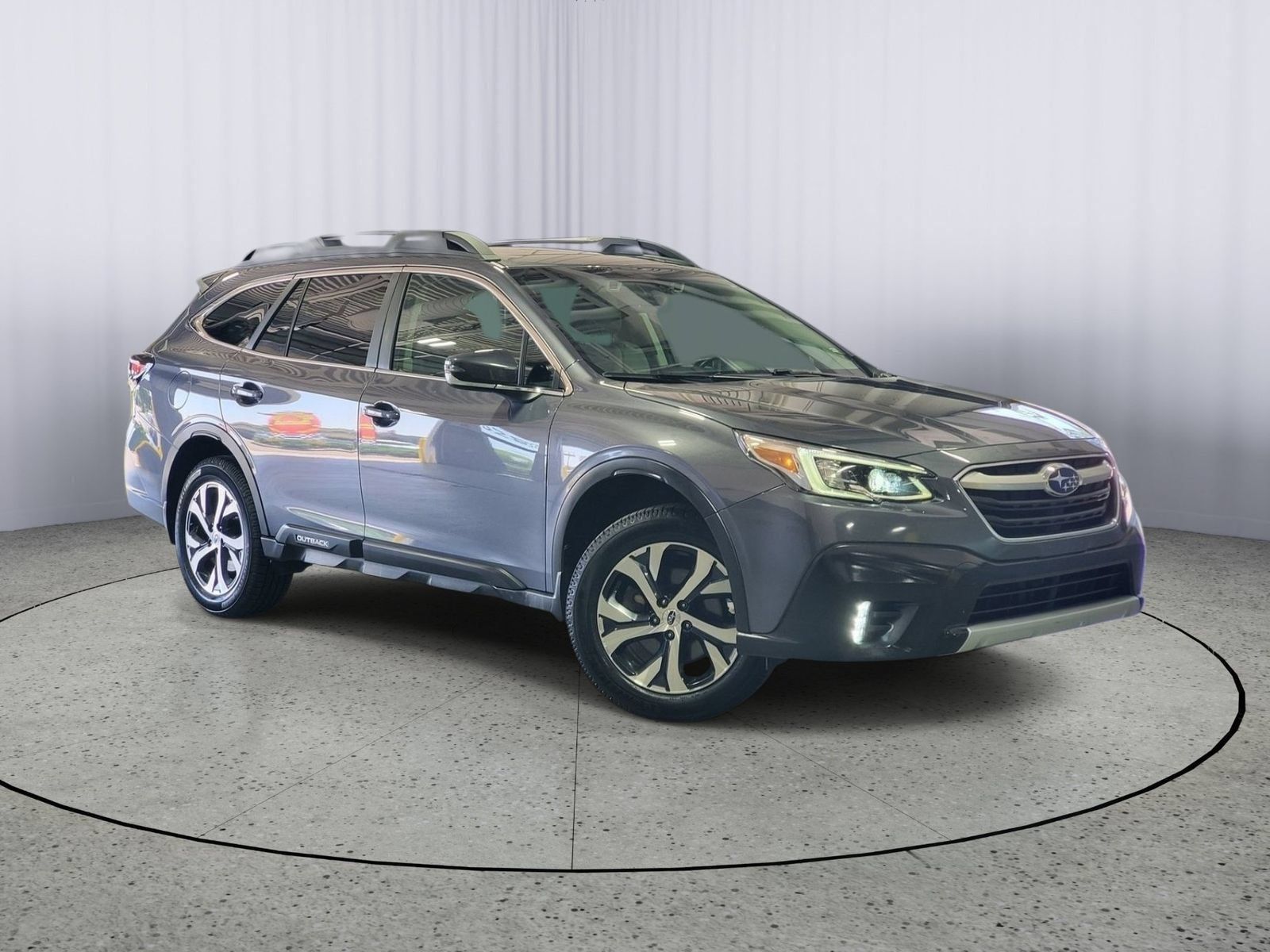 Magnetite Gray Metallic 2021 Subaru Outback SUV / Crossover All-Wheel Drive Continuously Variable Transmission