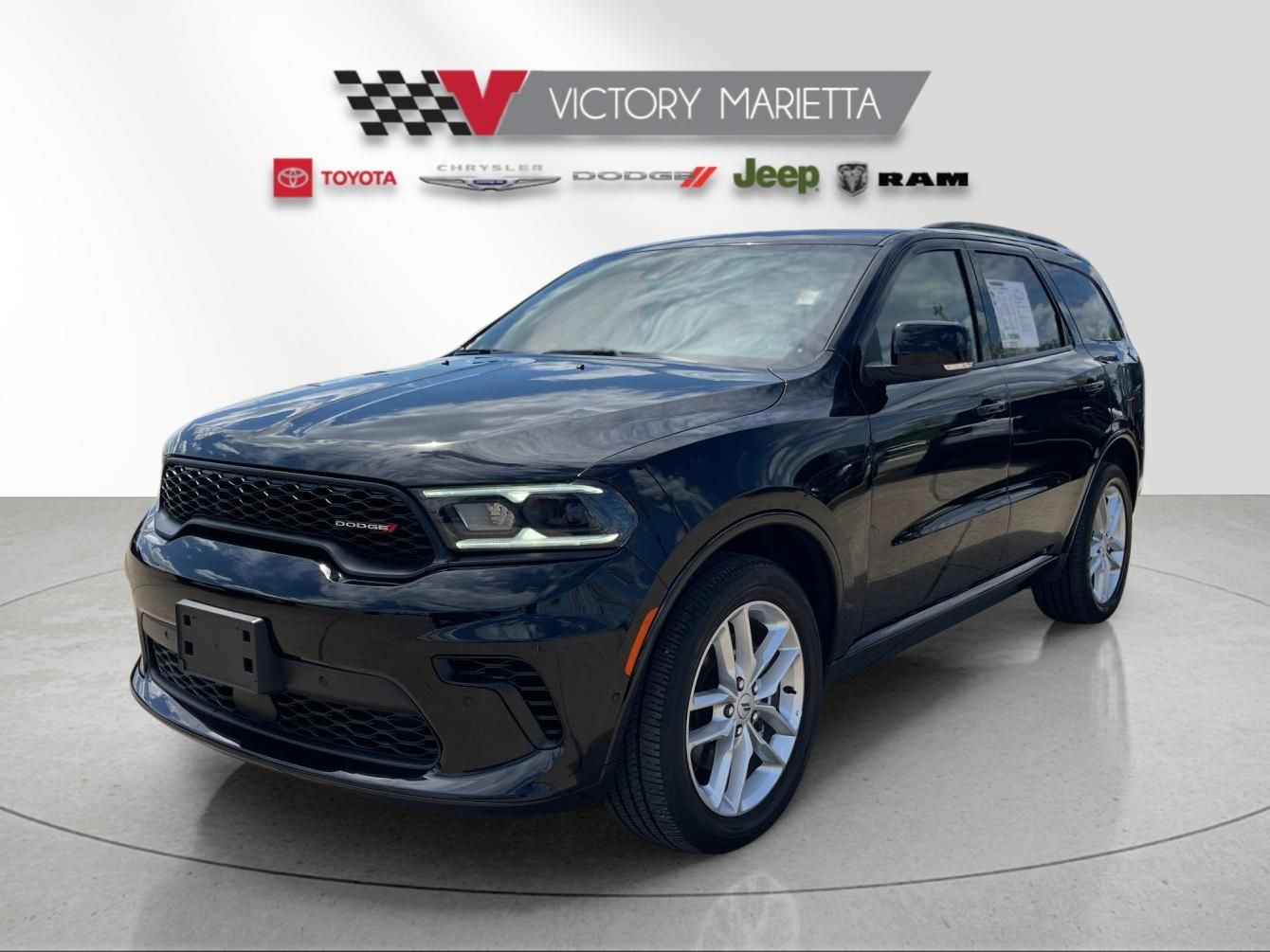 Black Clearcoat 2025 Dodge Durango GT Plus AWD SUV / Crossover All-Wheel Drive 8-Speed Automatic