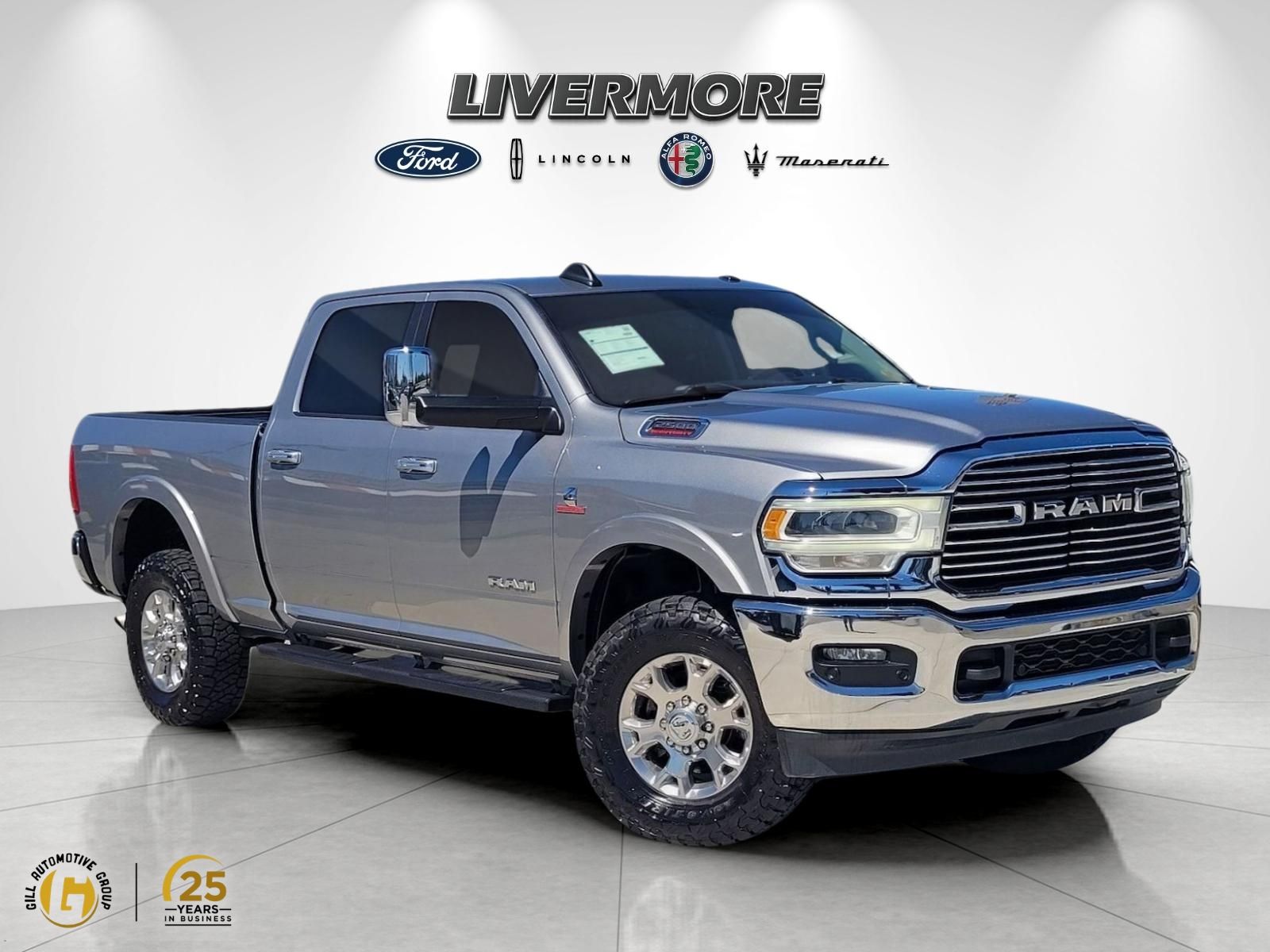 Billet Silver Metallic Clearcoat 2020 RAM 2500 Pickup Truck Four-Wheel Drive 6-Speed Automatic