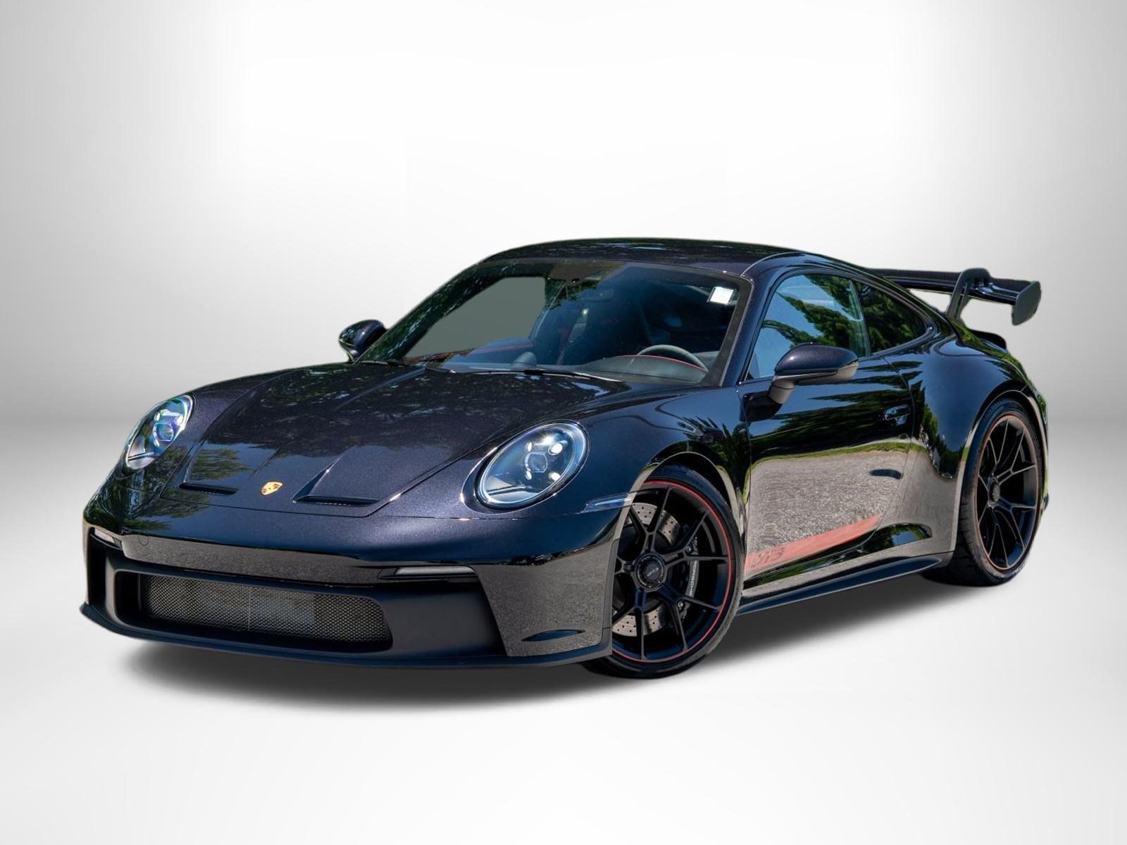 Jet Black Metallic 2023 Porsche 911 Coupe Rear-Wheel Drive 7-Speed Automatic