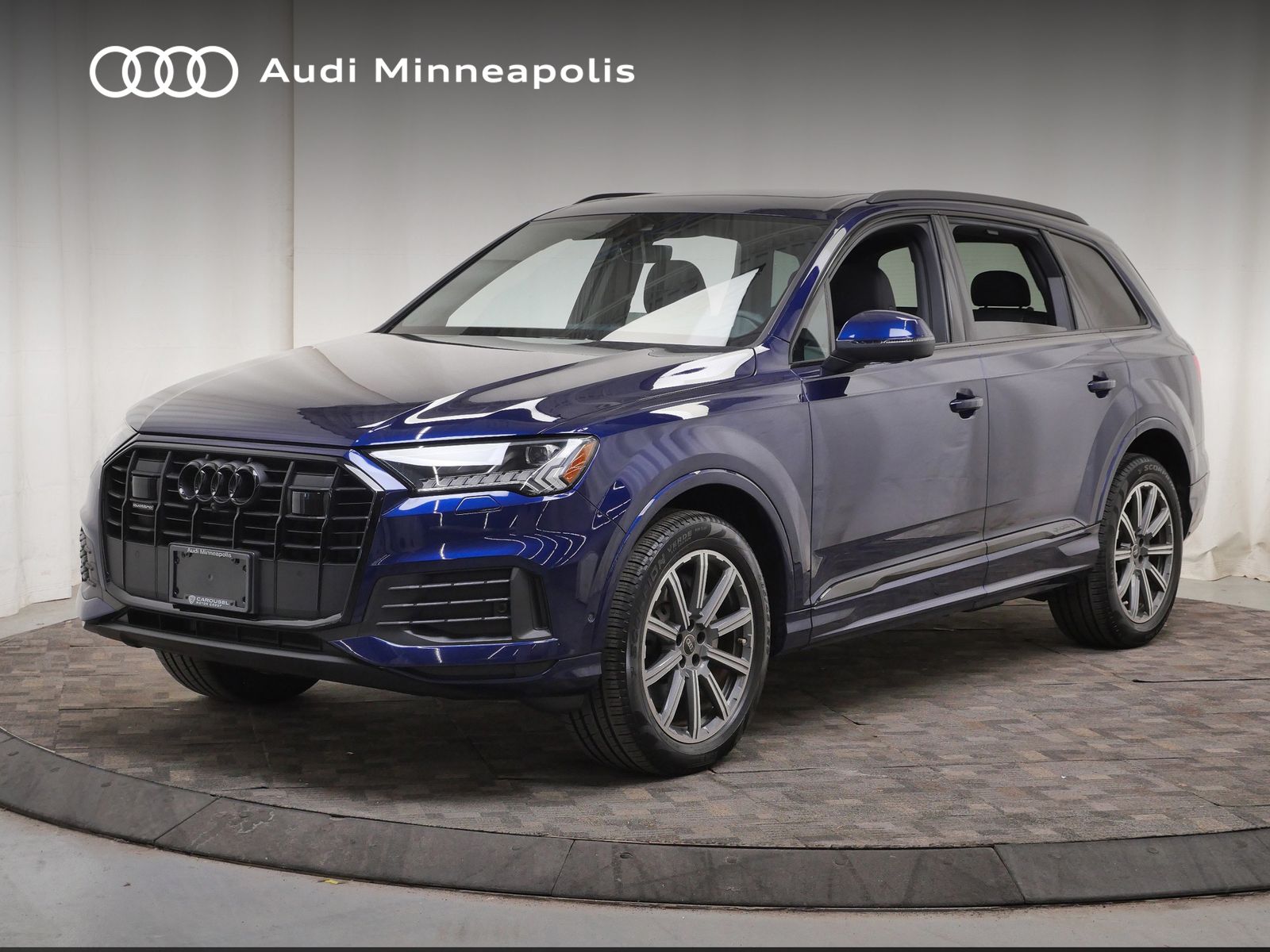 Navarra Blue Metallic 2023 Audi Q7 SUV / Crossover All-Wheel Drive 8-Speed Automatic