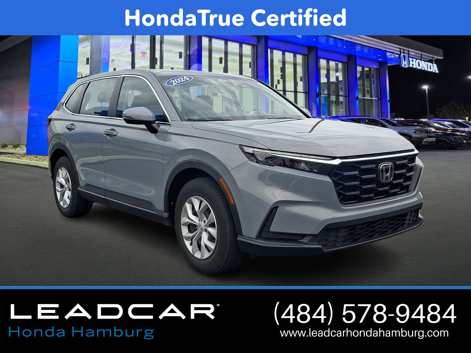 Urban Gray 2024 Honda CR-V SUV / Crossover All-Wheel Drive Continuously Variable Transmission