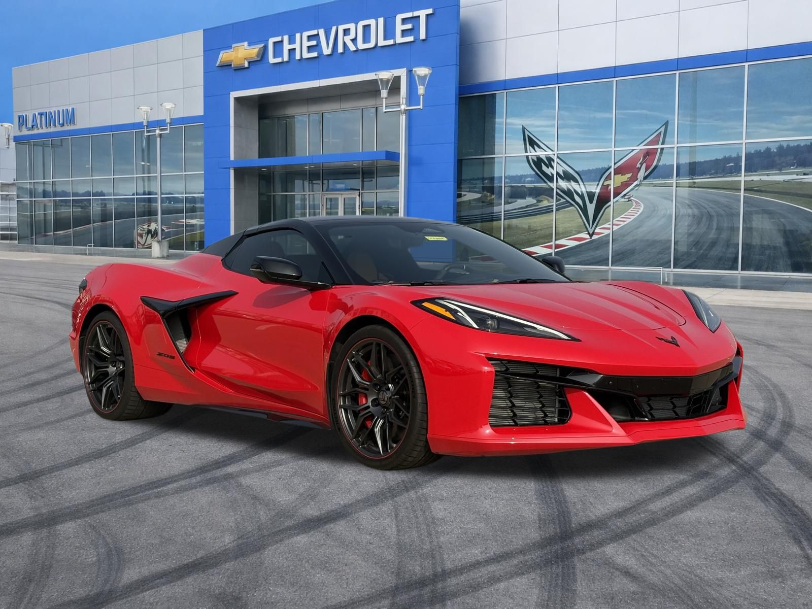 Torch Red 2024 Chevrolet Corvette Z06 3LZ Convertible RWD Convertible Rear-Wheel Drive 8-Speed Dual Clutch