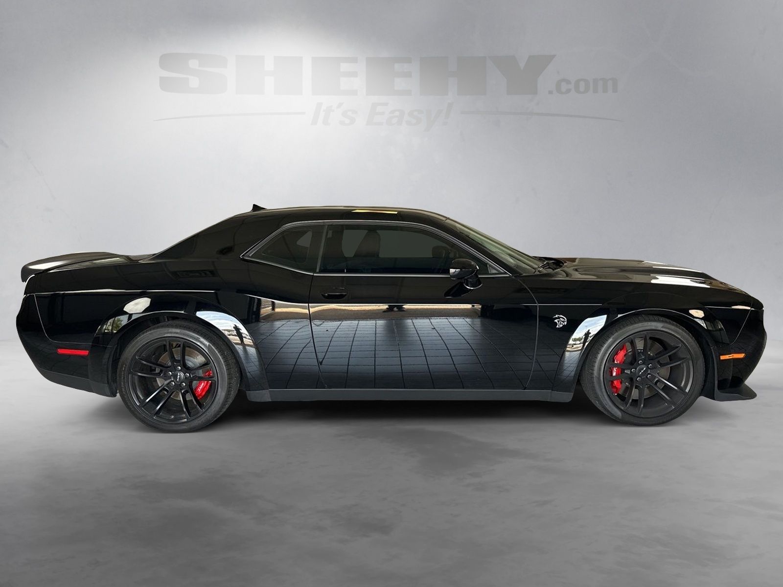 Used 2021 Pitch Black Clearcoat Dodge SRT Hellcat Widebody image 10