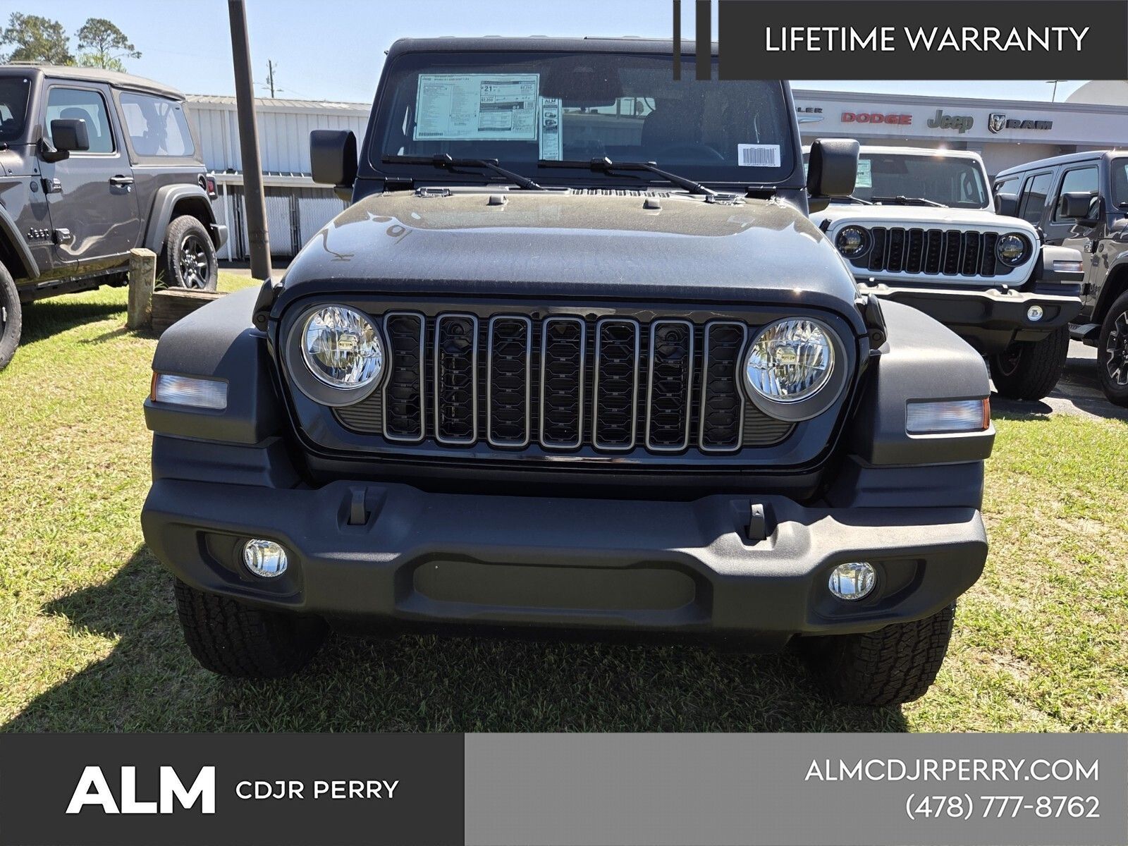 New 2026 Black Clear-Coat Exterior Paint Jeep Sport S image 15