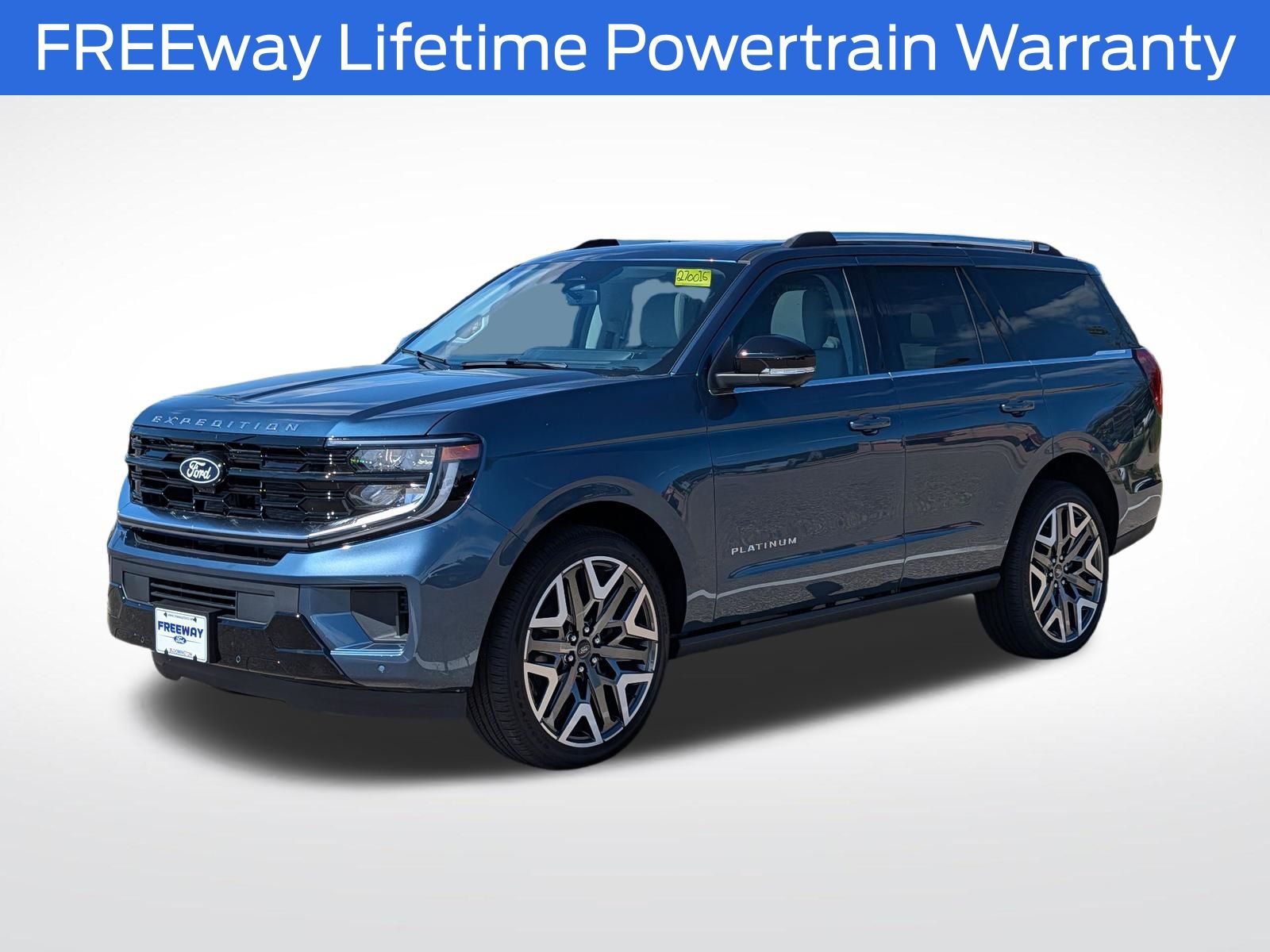 Blue Metallic 2027 Ford Expedition SUV / Crossover Four-Wheel Drive Automatic