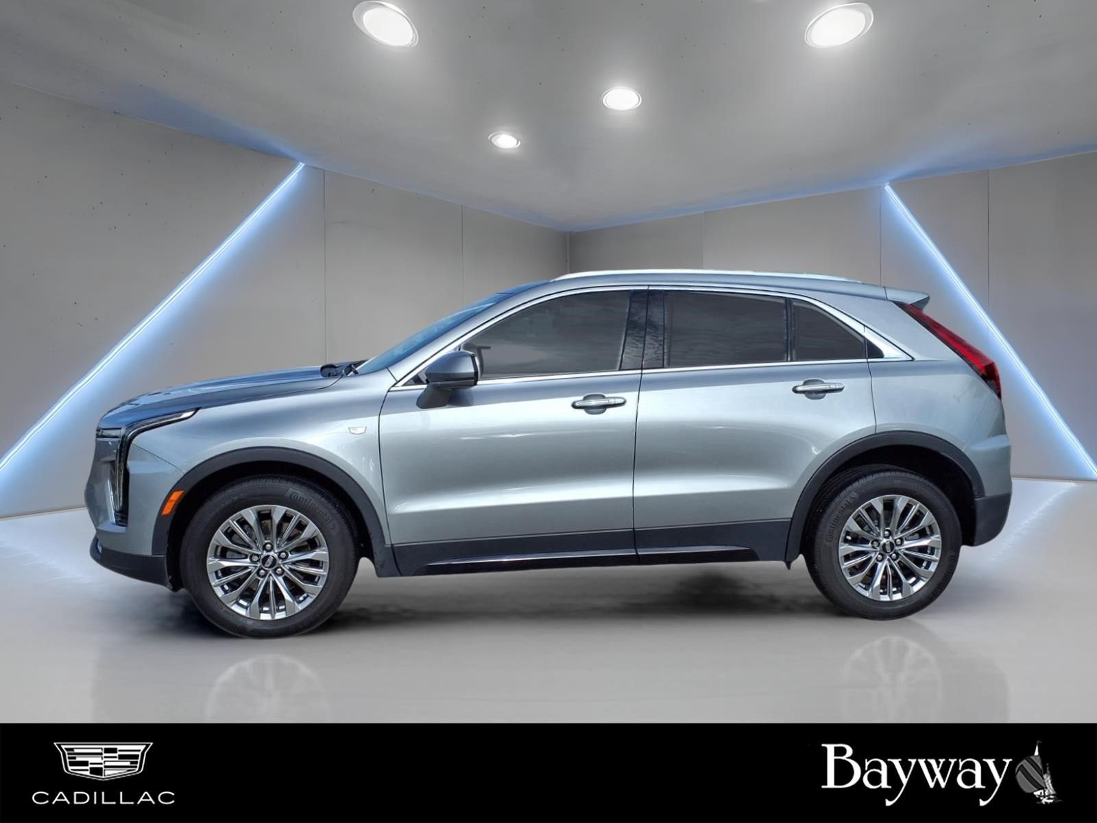 2024 Cadillac XT4 Premium Luxury Silver at Tom Peacock Cadillac