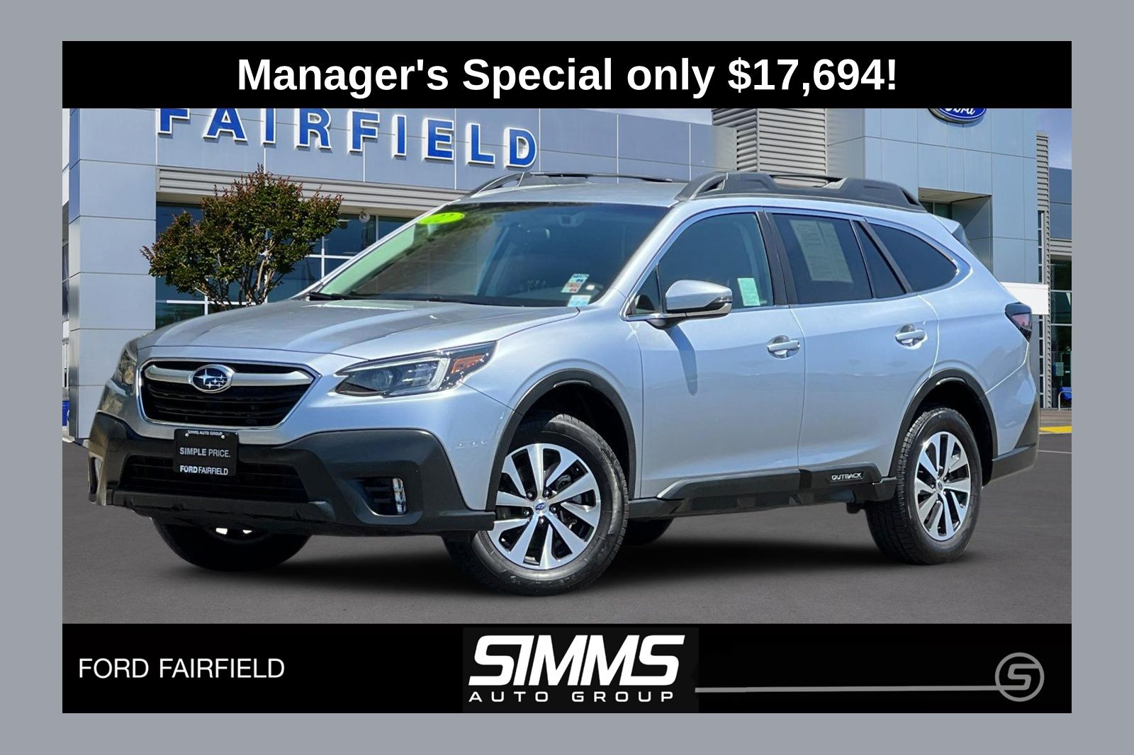 Ice Silver Metallic 2022 Subaru Outback SUV / Crossover All-Wheel Drive Continuously Variable Transmission