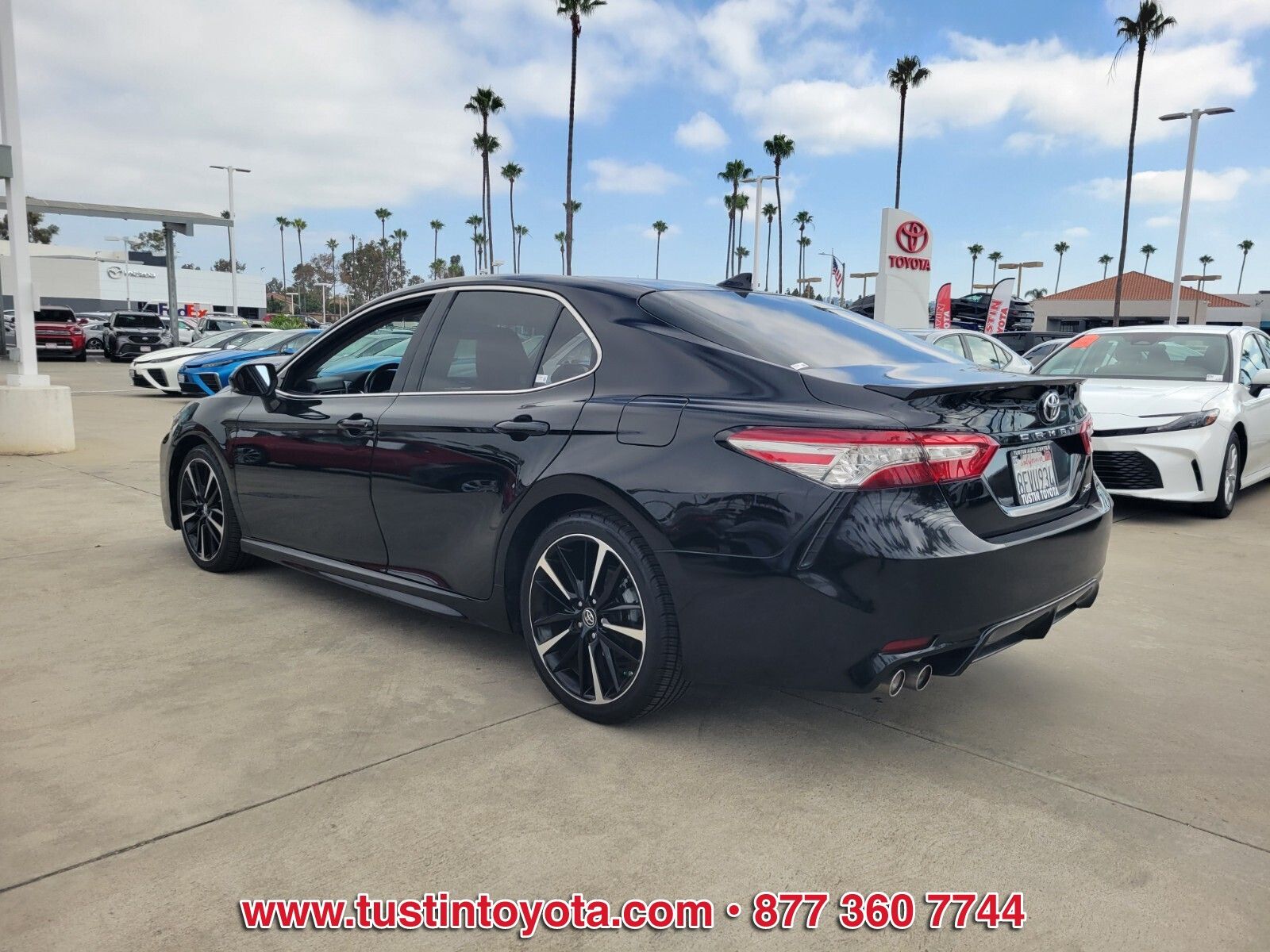 Certified Used 2019 Black Toyota XSE image 6