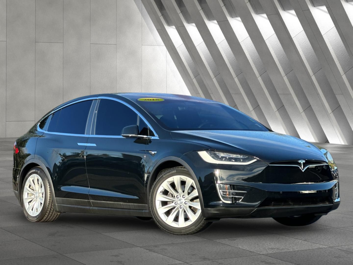 used 2018 Tesla Model X car, priced at $22,998