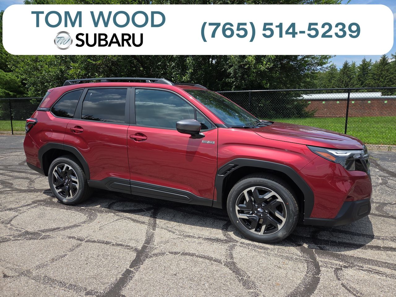 Crimson Red Pearl 2026 Subaru Forester Hybrid SUV / Crossover All-Wheel Drive Continuously Variable Transmission